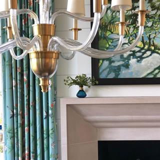 Visual Comfort & Co. Vivian Polished Nickel Chandelier