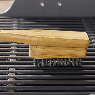 Weber Bamboo Handle Grill Brush - 46 cm