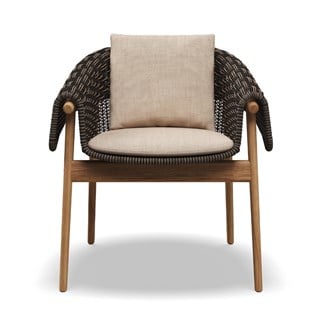 Wrap Umber Dining Armchair