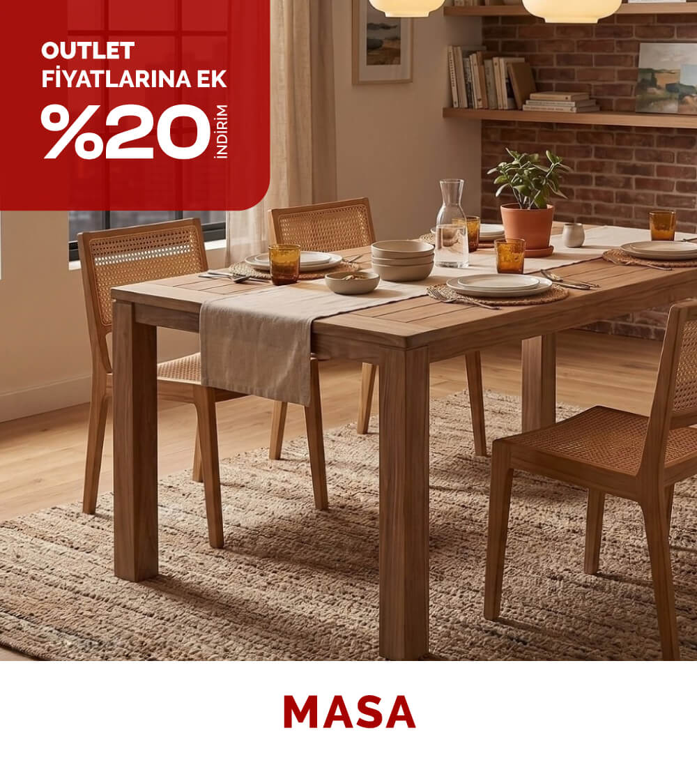 Teşhir Ürünü Outlet Masa