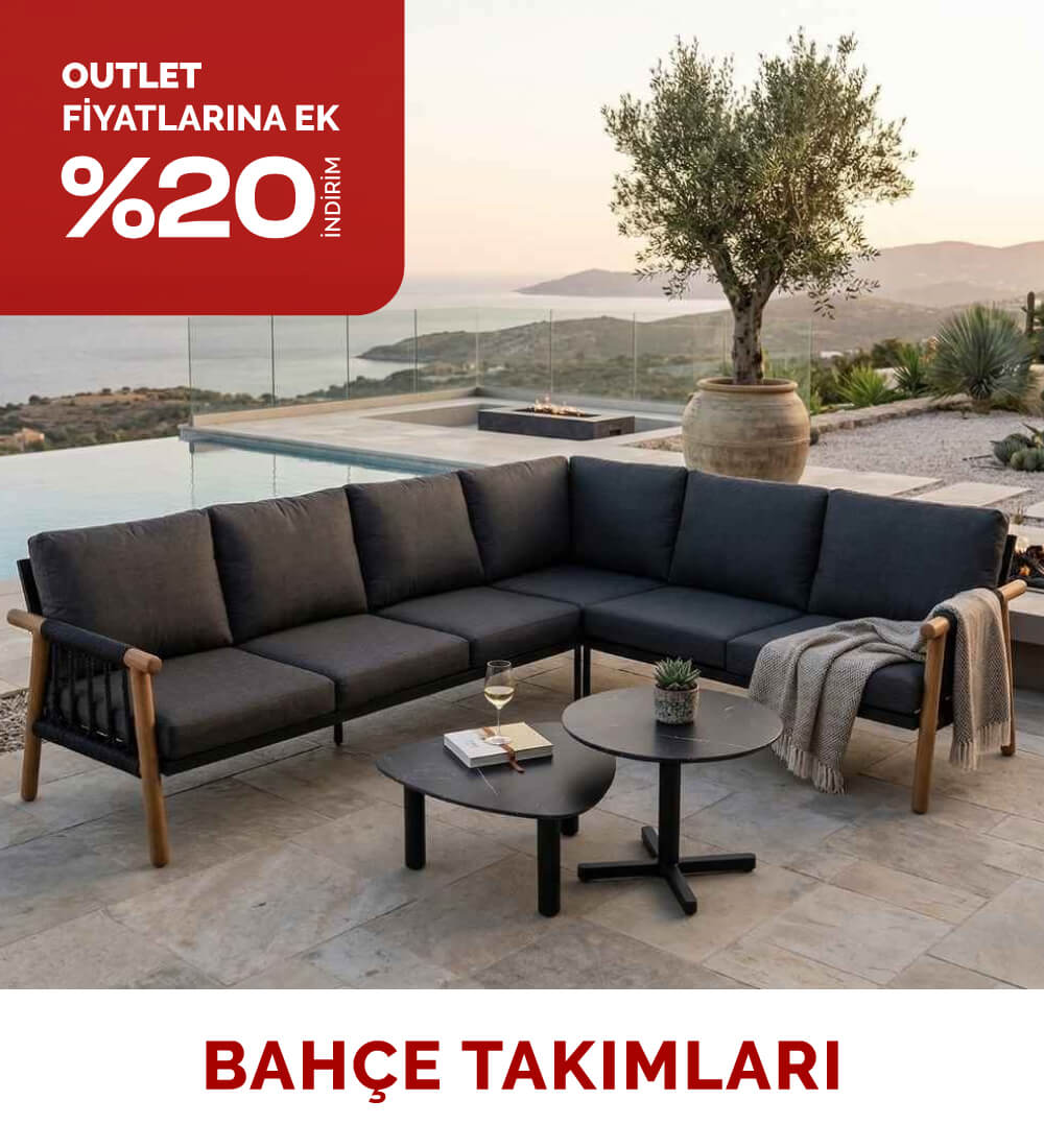 Teşhir Ürünü Outlet Bahçe Takımları