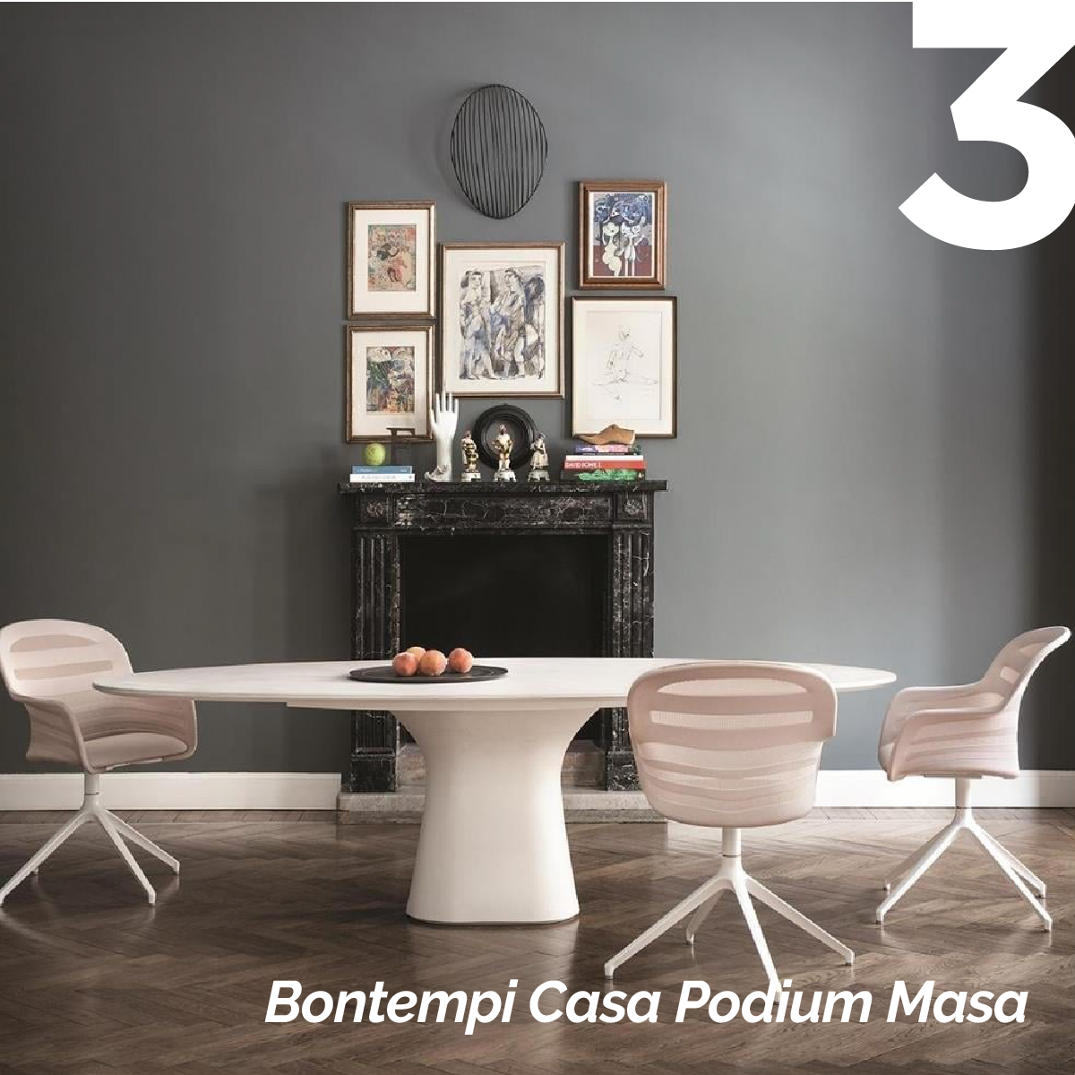 BonTempi Casa Podium masa