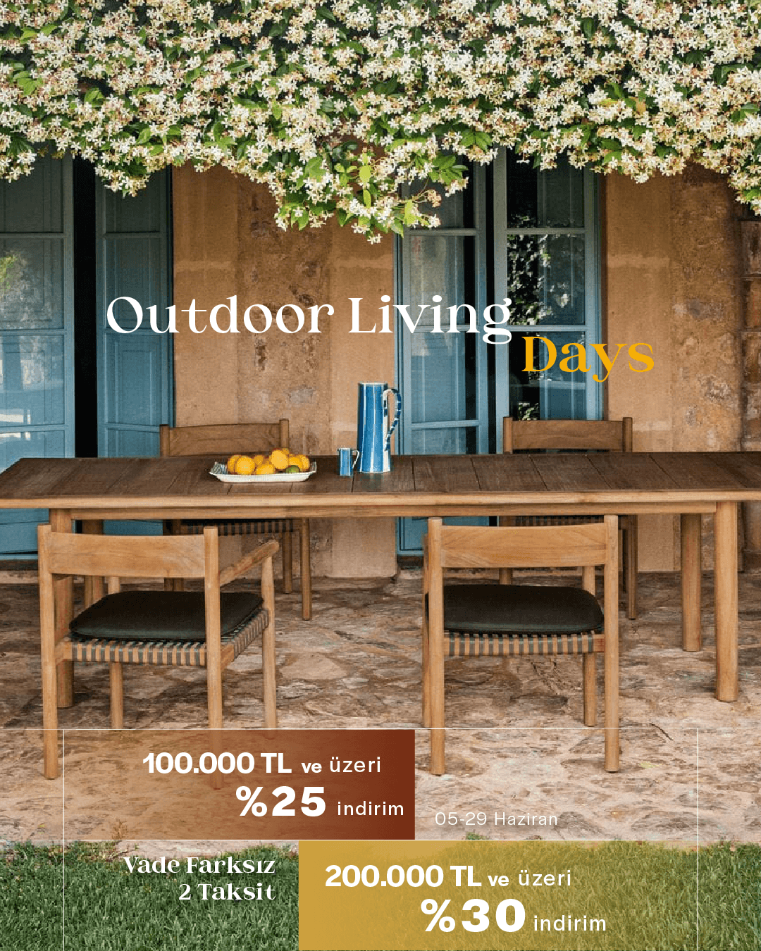 Outdoor Living Days Kampanya Bannerı