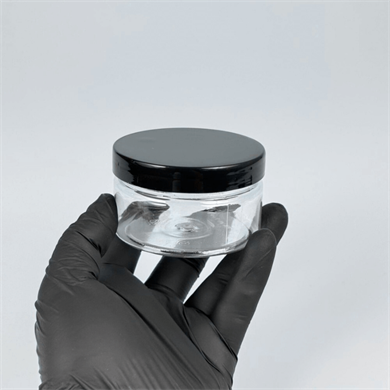 100 ML PET Kavanoz - Şeffaf Kozmetik ve Numune Kutusu (22,4 gr)