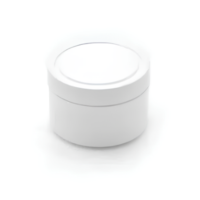 150 ml Beyaz Krem Kavanozu - Geniş Ağızlı PP Kozmetik Kutusu