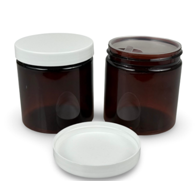 250ML TIPALI AMBER PET KAVANOZ