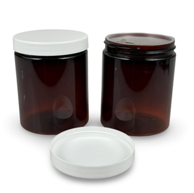 300ML TIPALI AMBER PET KAVANOZ