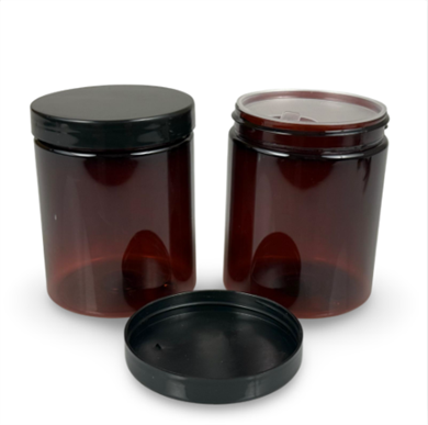 300ML TIPALI AMBER PET KAVANOZ