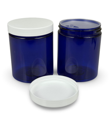 300ML TIPALI MAVİ PET KAVANOZ