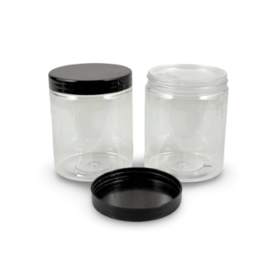 300ML TIPALI ŞEFFAF PET KAVANOZ