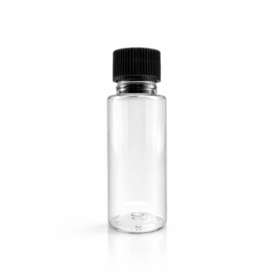 30 ml Düz Kapaklı Şeffaf Boş Pet Şişe