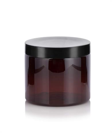 400 ML AMBER PET KAVANOZ