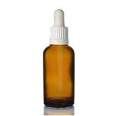 AMBER DROPPER DAMLALIKLI KAPAKLI 100 ML CAM ŞİŞE 