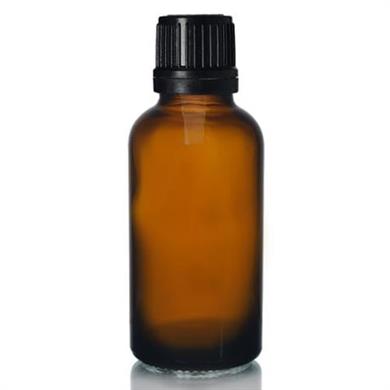 AMBER DROPPER İÇTEN DAMLALIKLI KAPAKLI 30 ML CAM ŞİŞE 