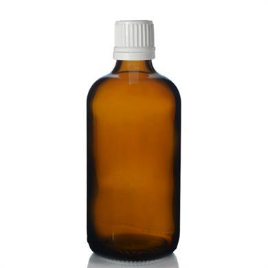 AMBER DROPPER İÇTEN DAMLALIKLI KAPAKLI 50 ML CAM ŞİŞE 