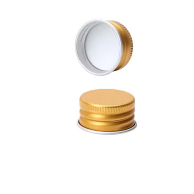 AMBER DÜZ METAL KAPAKLI 30 ML CAM ŞİŞE