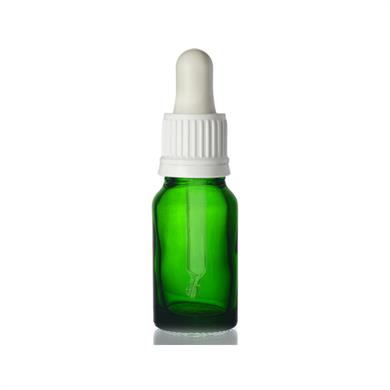 DAMLALIKLI YEŞİL CAM ŞİŞE 10 ML