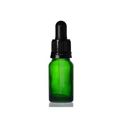 DAMLALIKLI YEŞİL CAM ŞİŞE 10 ML