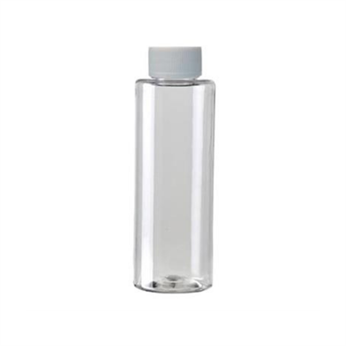 100 ml Silindir PET Şişe – Siyah/Beyaz Düz Kapaklı Boş Şişe Toptan