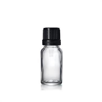 İÇTEN DAMLALIKLI ŞEFFAF CAM ŞİŞE 10 ML