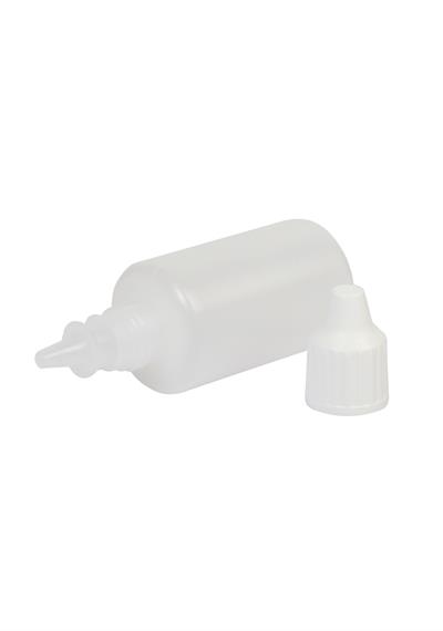 30 ml HDPE Damlatmalı Şişe - Tıpalı Aseton ve Likit Şişesi (10lu ve 100lü Paket Seçeneği)