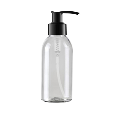 100 ml Sıvı Sabun Pompalı Oval PET Şişe – Boş Kozmetik Şişesi Toptan