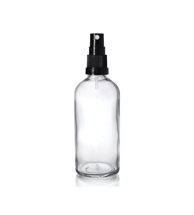 SPREY KAPAKLI ŞEFFAF CAM ŞİŞE 100 ML