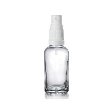 SPREY KAPAKLI ŞEFFAF CAM ŞİŞE 30 ML