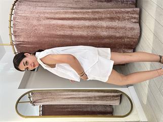 Gömlek Ve Şort Takım Beyaz