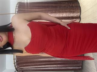 Straplez Uzun İkili Takım Kırmızı