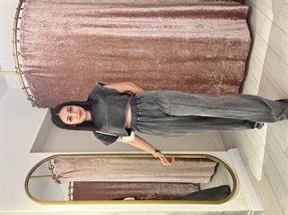 Yıkama Kumaş Spor Takım Siyah