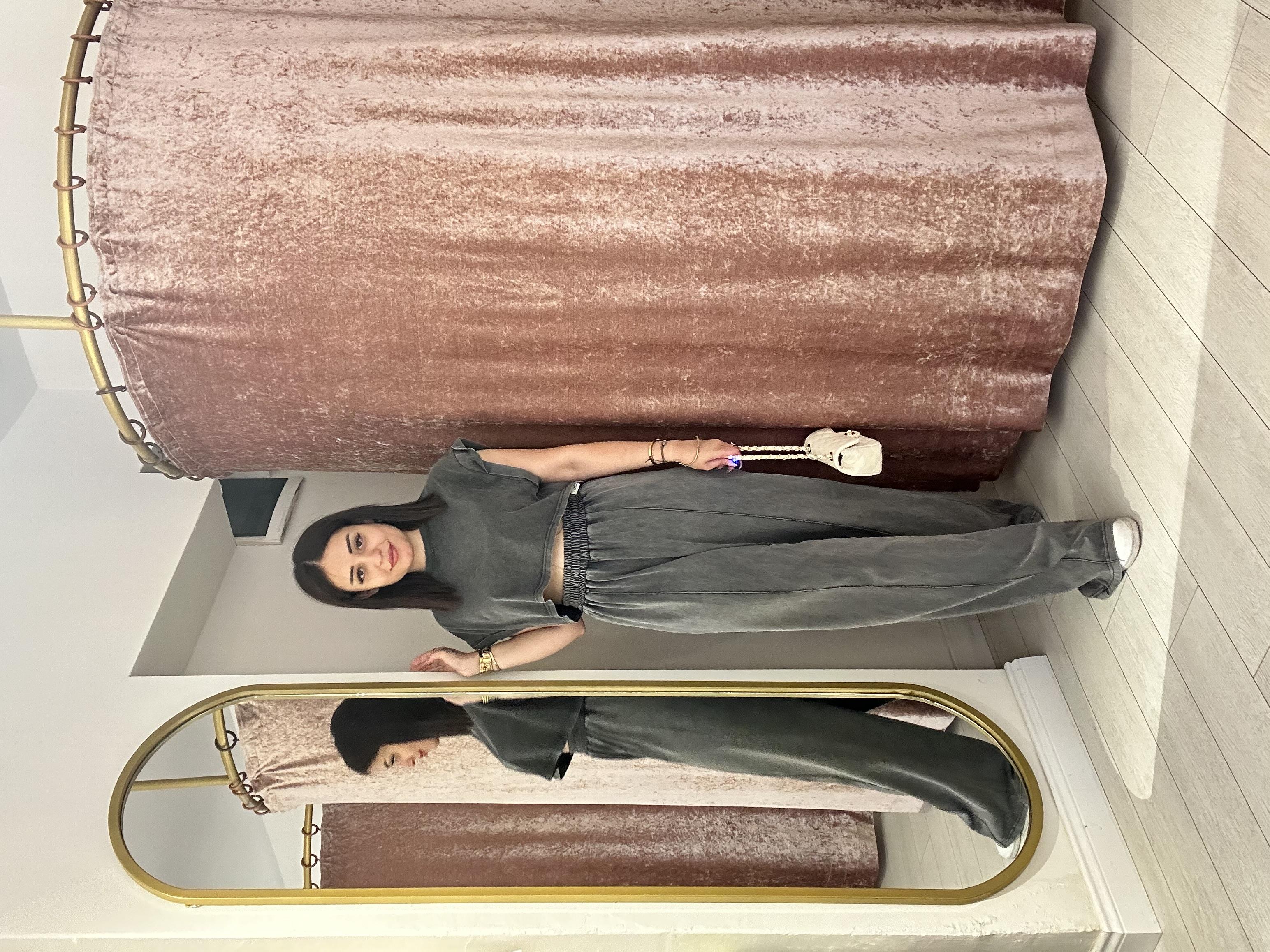 Yıkama Kumaş Spor Takım Siyah