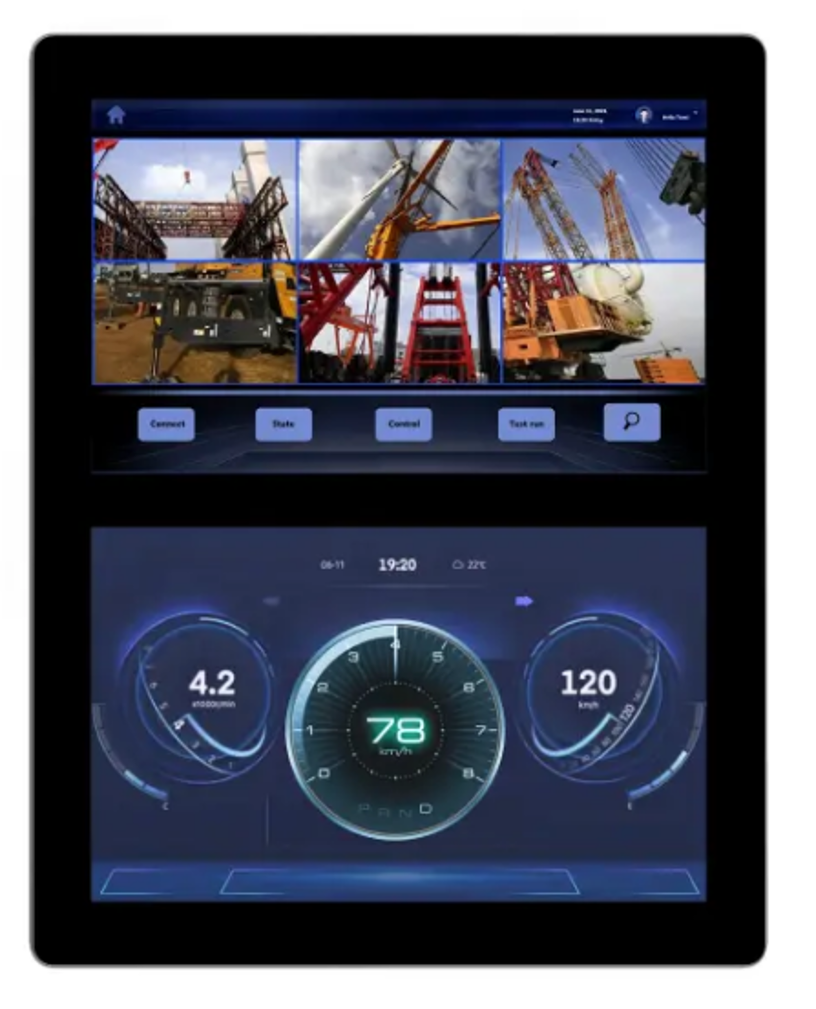 Smart Control Dual screen 10.1 Ekran Kontrol Üniteleri