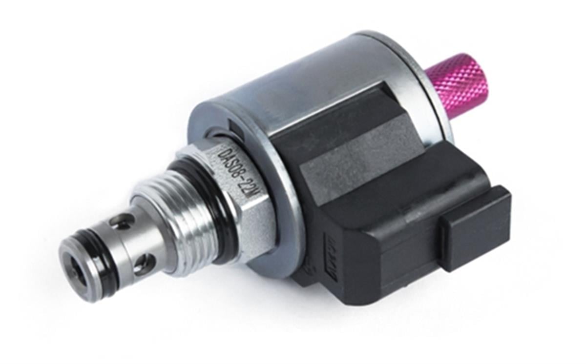 DASV08-22 2/2 Directional poppet valve solenoid operated normally closed