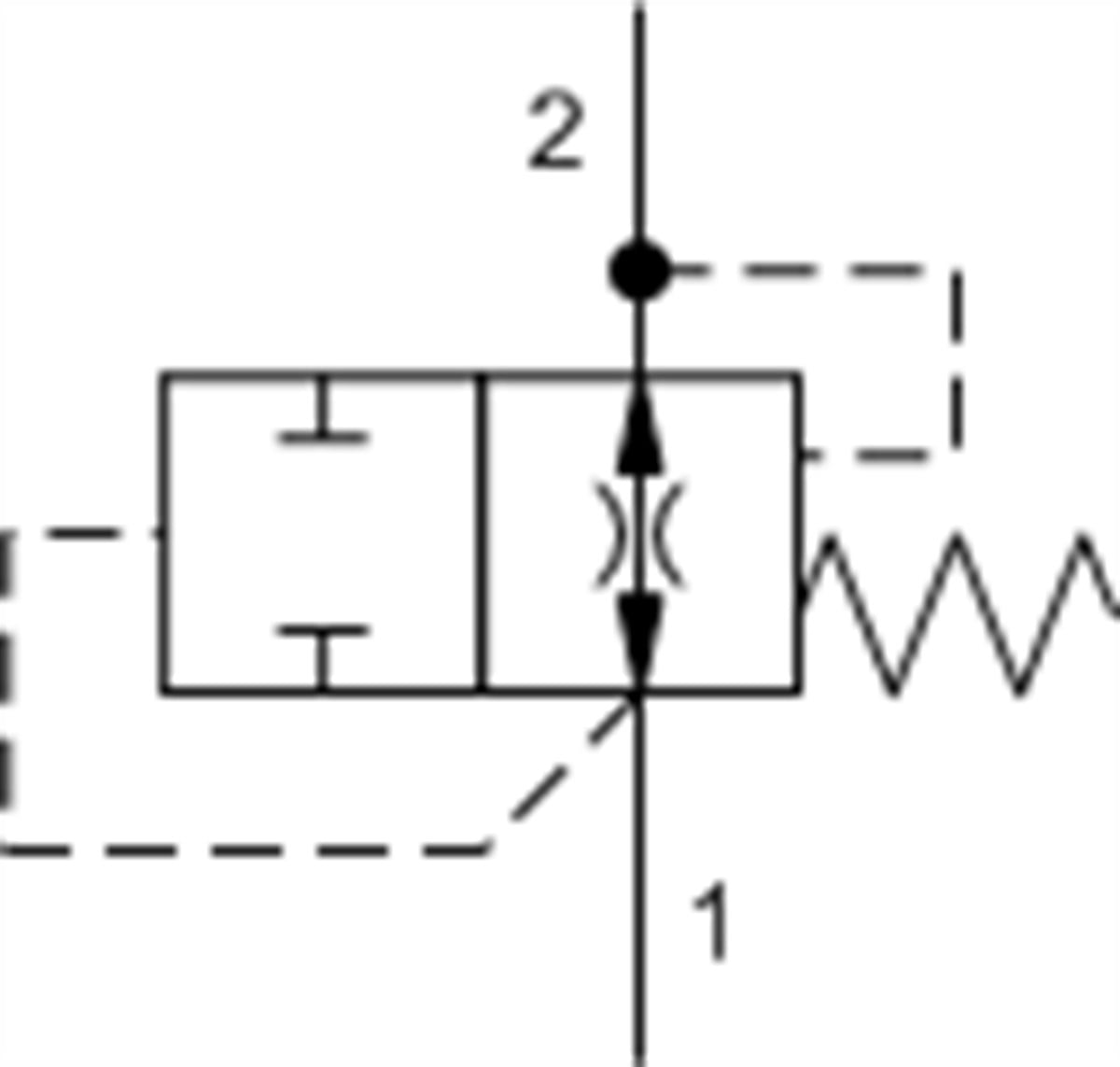 FQCAXAN Fixed-orifice, flow fuse valve