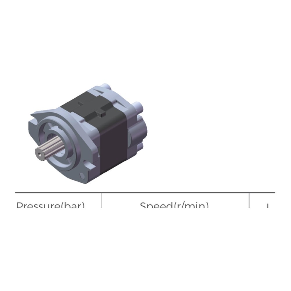 HD-2.5CPF Group 2.5C aluminium gear pumps