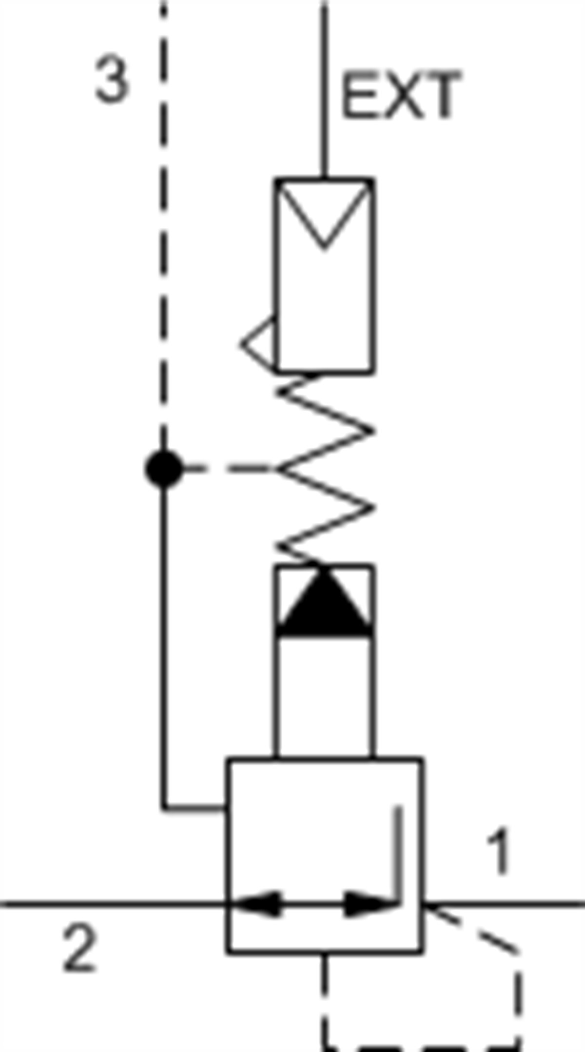 PPFCABN Air-controlled, pilot-operated, pressure reducing/relieving valve