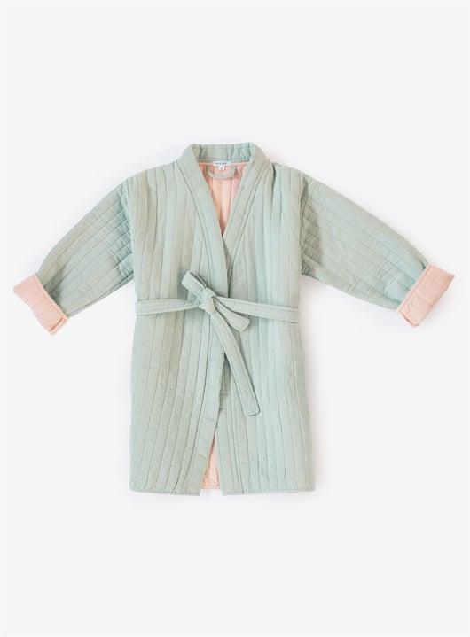 Quilted Keten Ceket