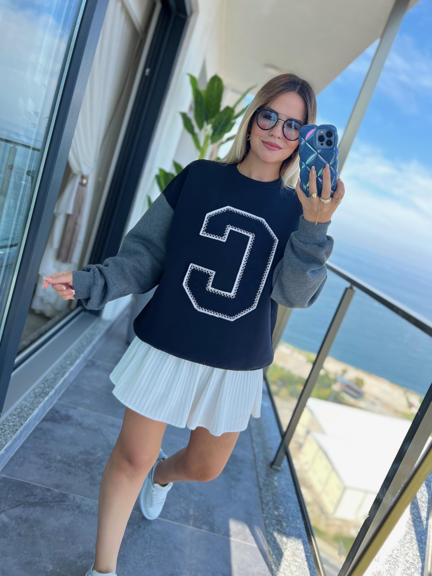 0007 Sweat LACİVERT