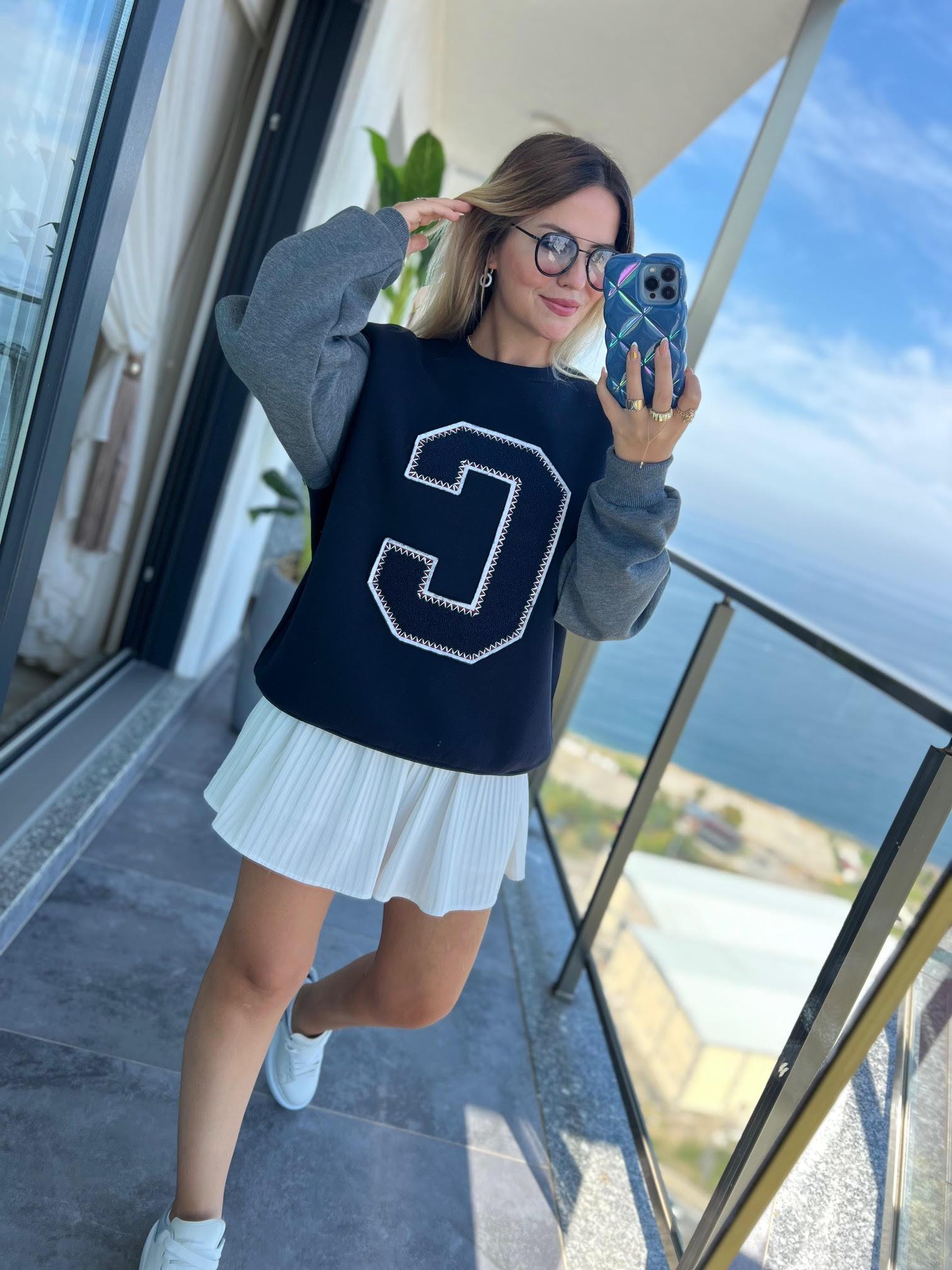 0007 Sweat LACİVERT