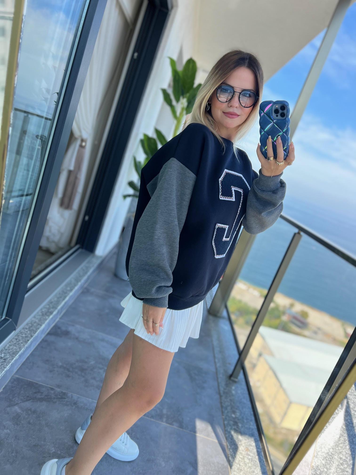 0007 Sweat LACİVERT