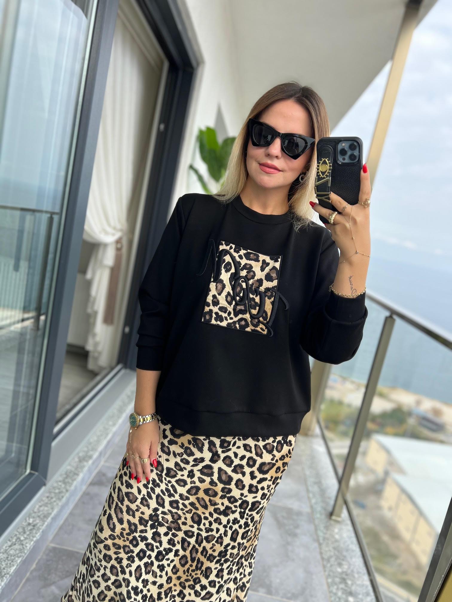0114 Leopar Etaklı Takım BEJ