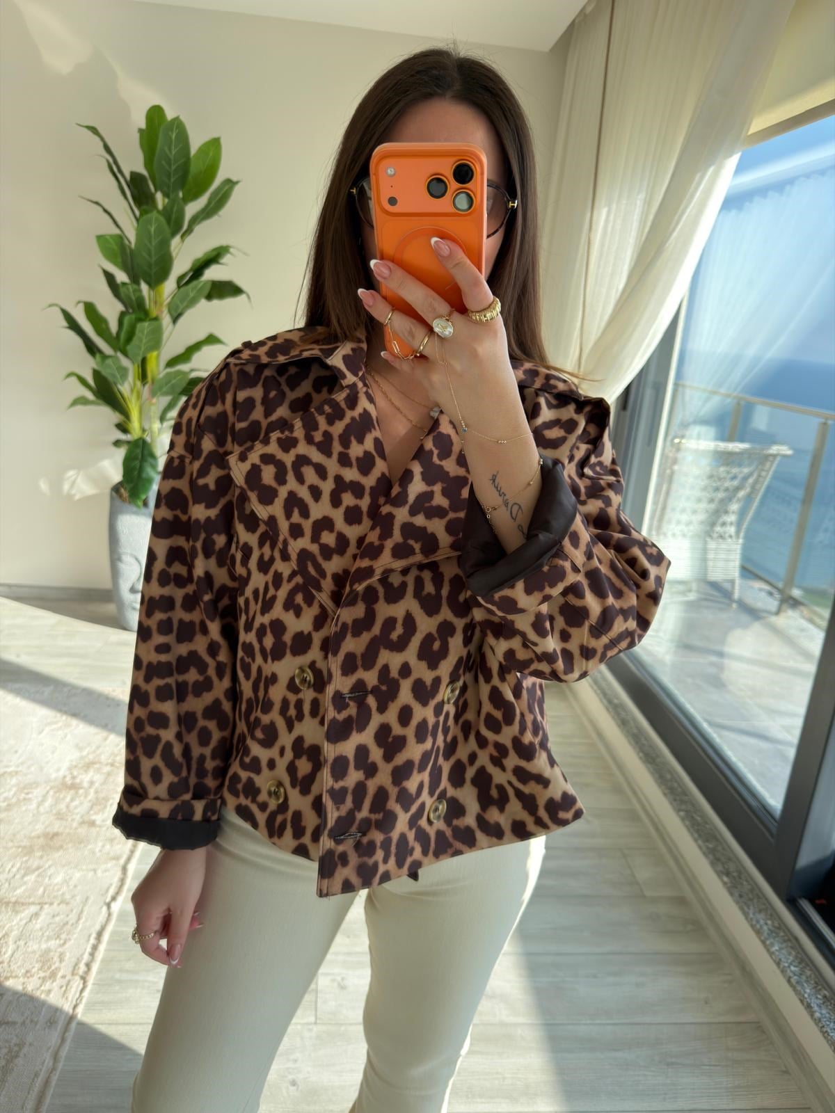 0223 Leopar Ceket LEOPAR