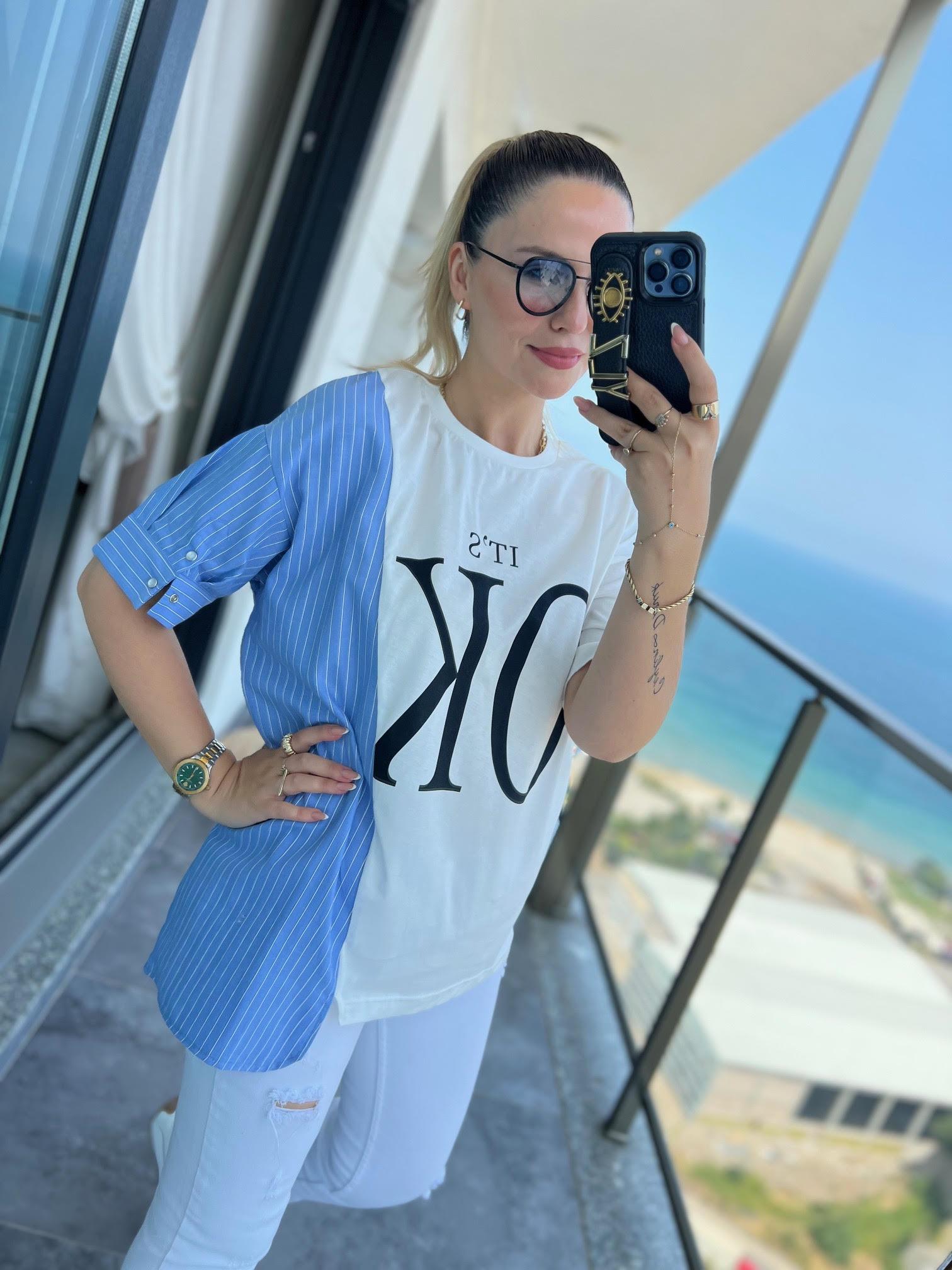 0297 Tasarım Tshirt BEYAZ