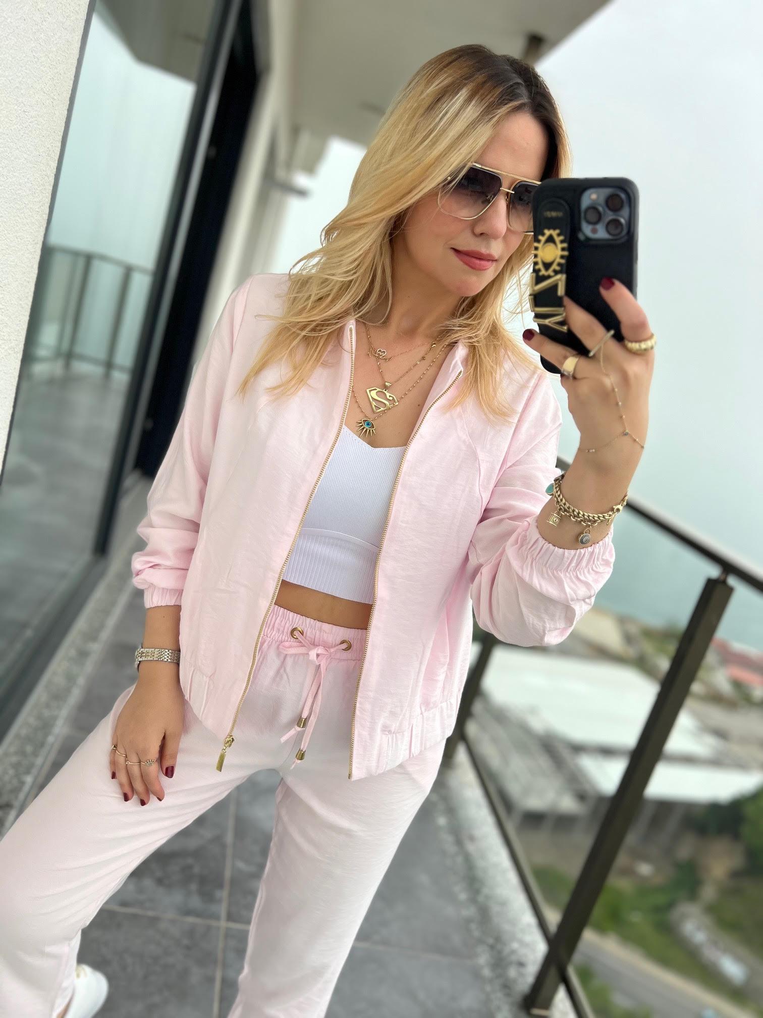 0331 PantolonluTakım PEMBE