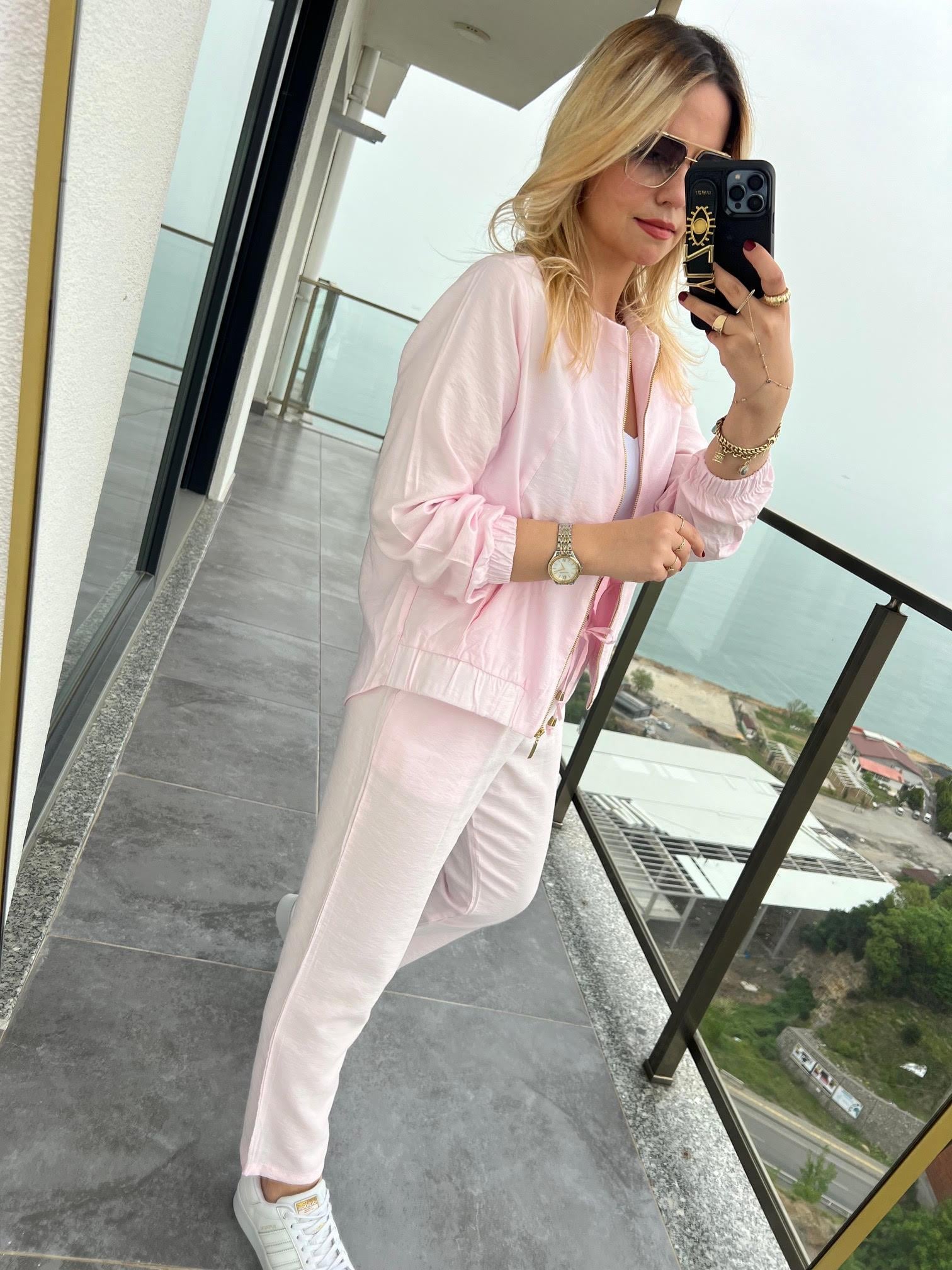 0331 PantolonluTakım PEMBE