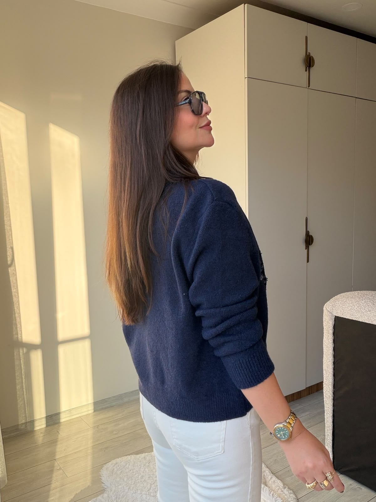 1284 Pullu Hırka LACİVERT