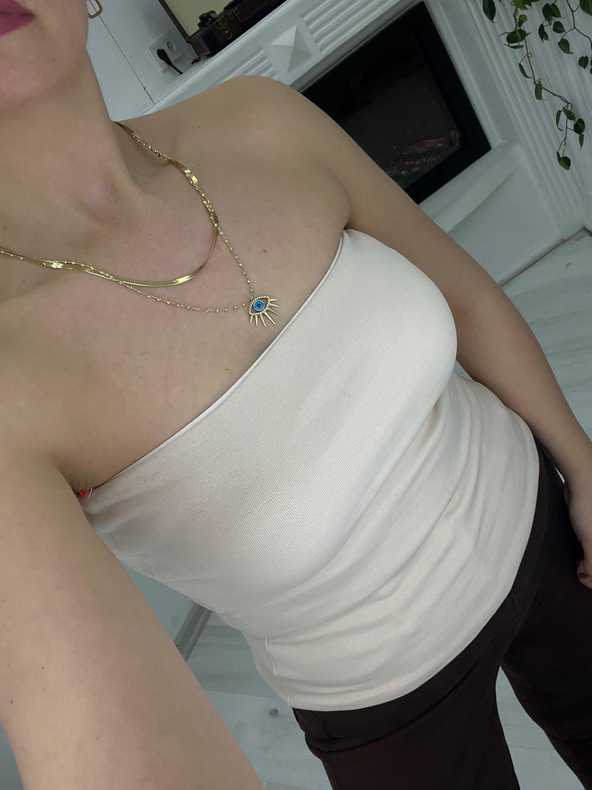 16068 Straplez Crop Atlet BEJ
