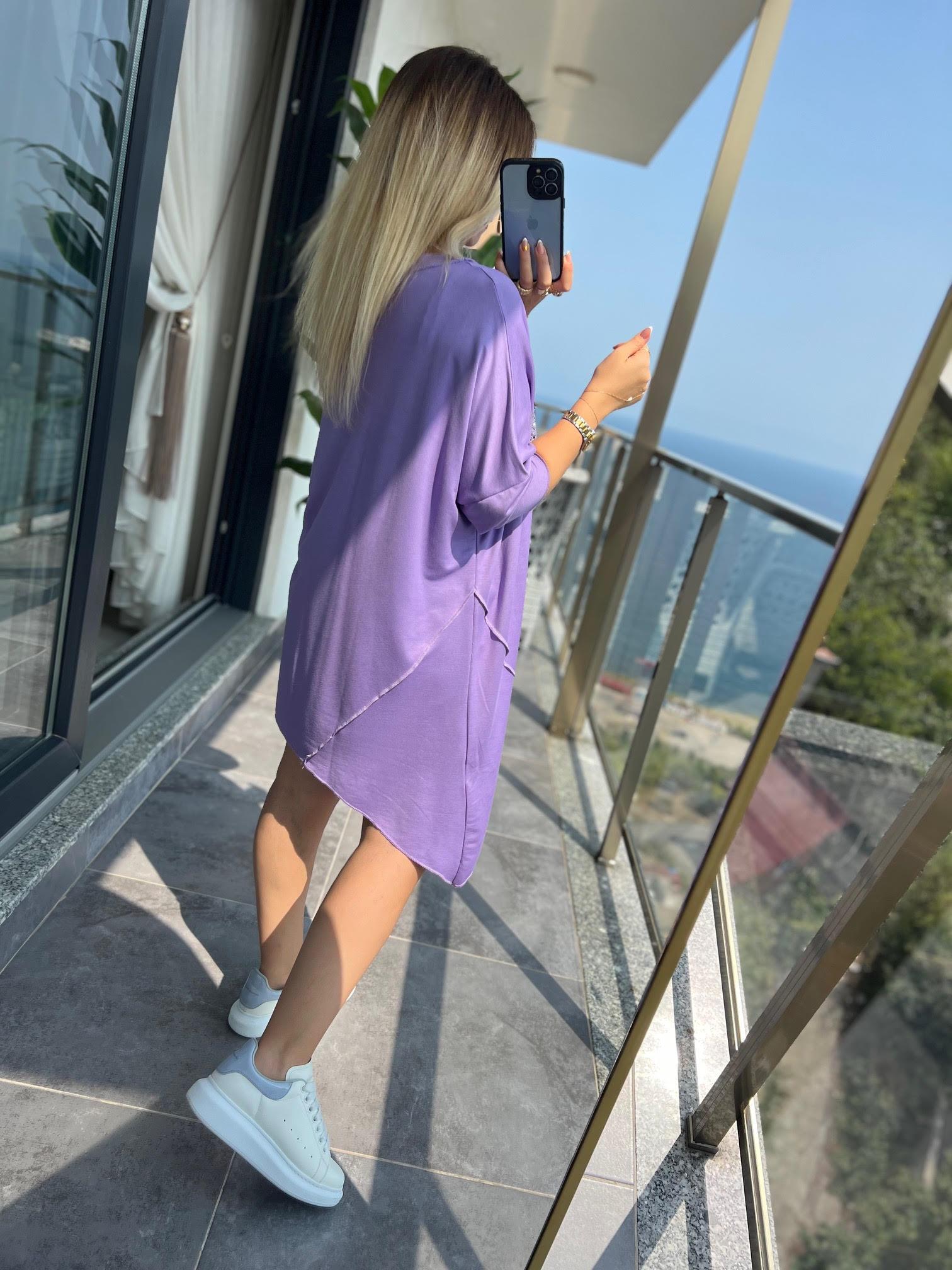 212294 Tunik Bluz LİLA