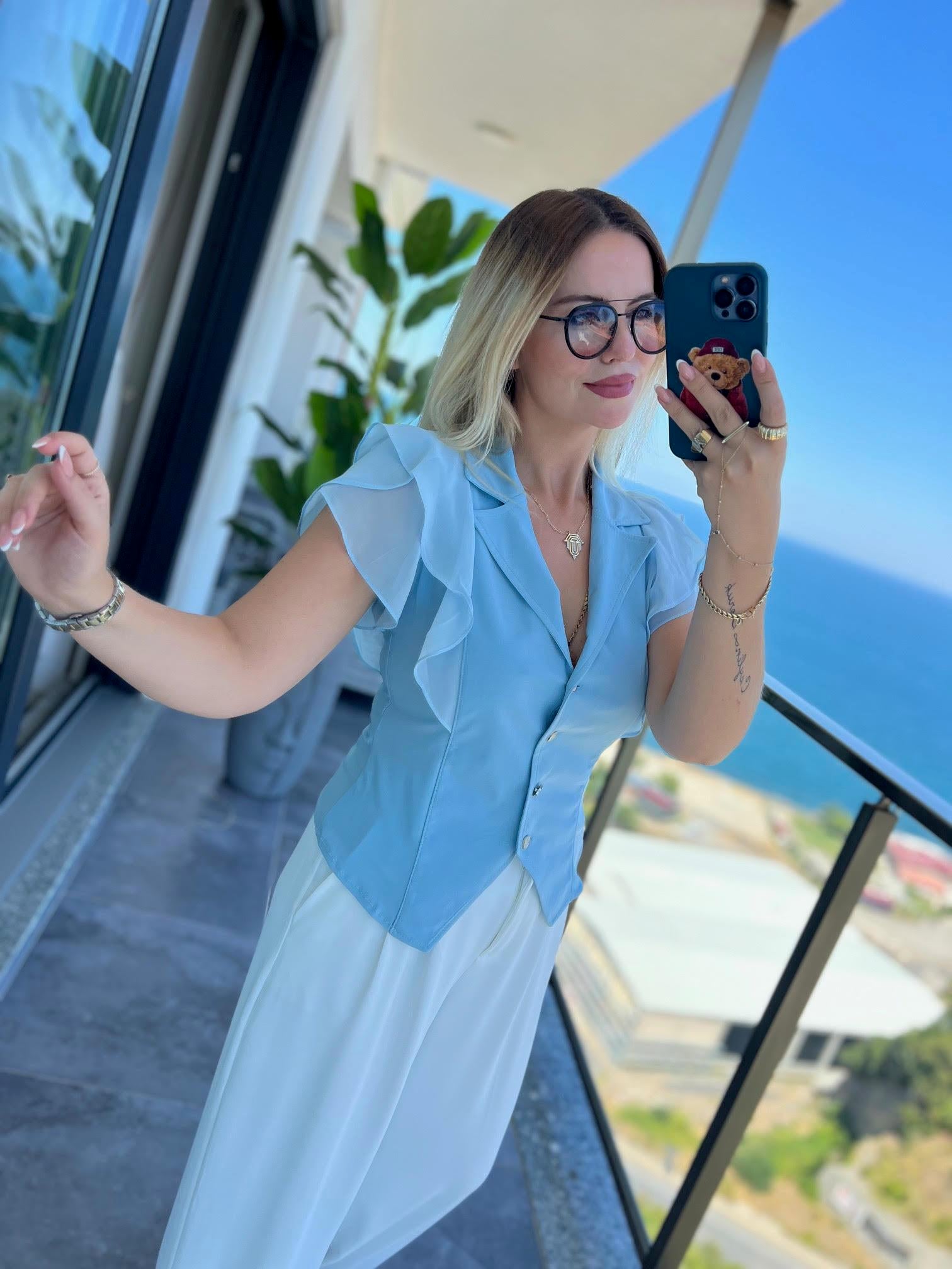 2670 Bluz BEBE MAVİ